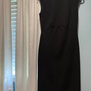 Express Black Midi Dress